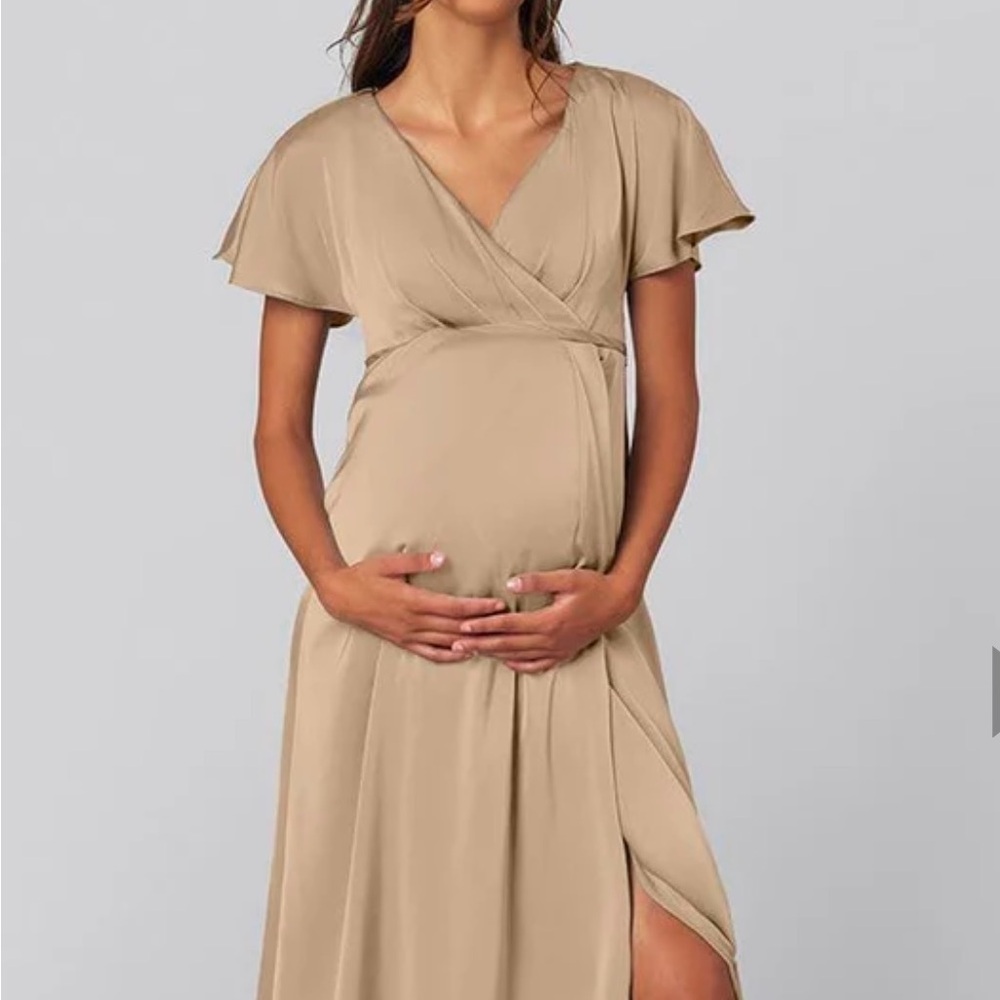 NWT Kennedy Blue Maternity Bridesmaid Dress (Tate)
